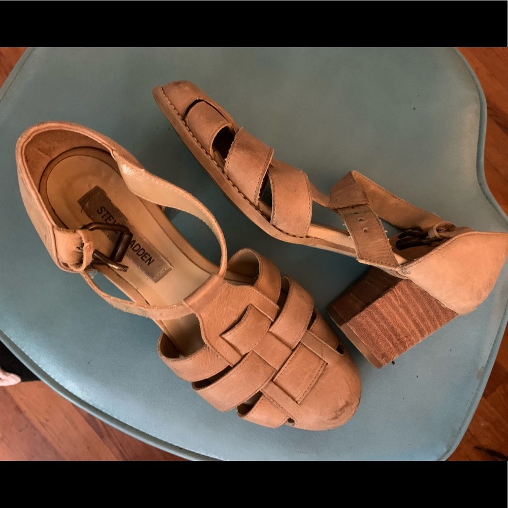 steve madden platform heel mary janes